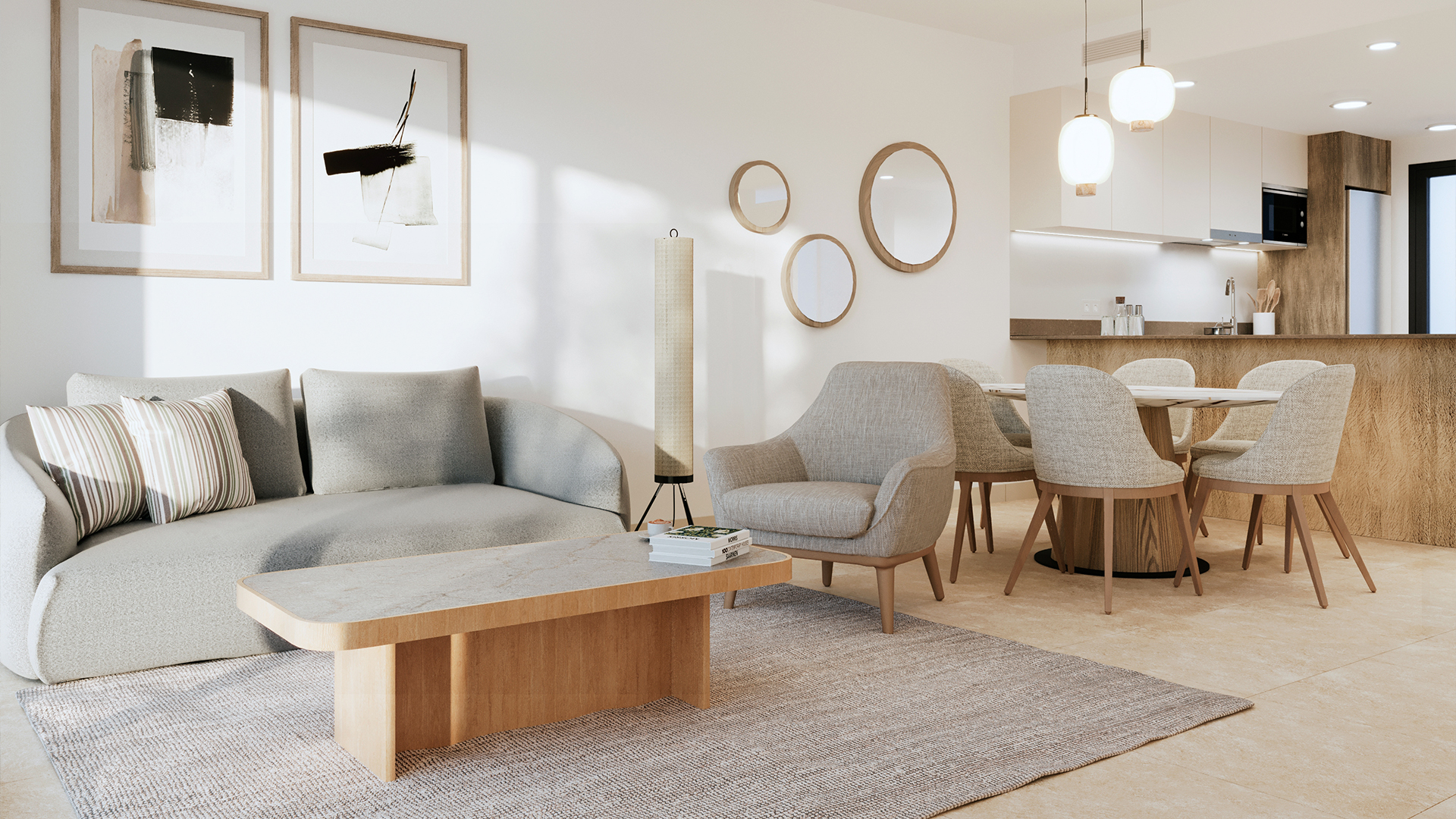 Utsikt från terrass